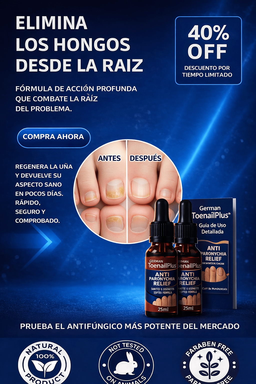 Elimina hongos en uñas desde casa sin tratamientos costosos - ANTIHONGOS STORE